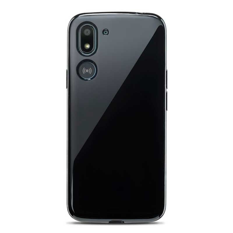 Carcasa Transparente para Telefono Movil (Doro 8050) Negra — Doro