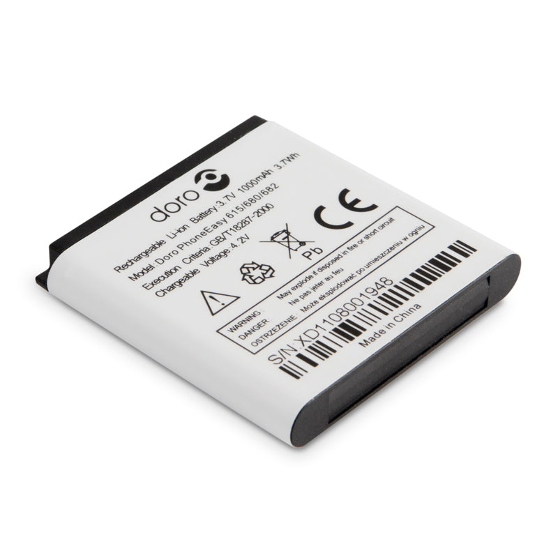 Batería Teléfono Móvil (Doro 614 / 615 / 680 / 682)