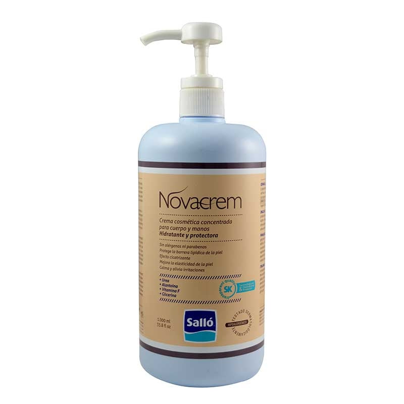 Crema Hidratante Manos y Cuerpo con Alantoina y Urea 1l.