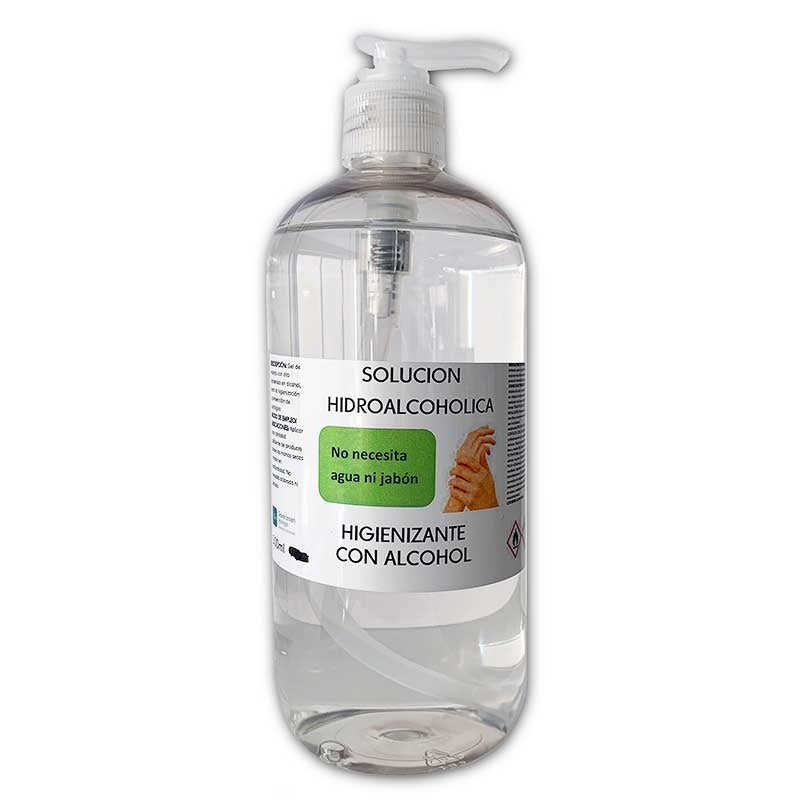 Limpiador Desinfección Manos Antiséptico con Alcohol 500ml. — Bienestar Senior