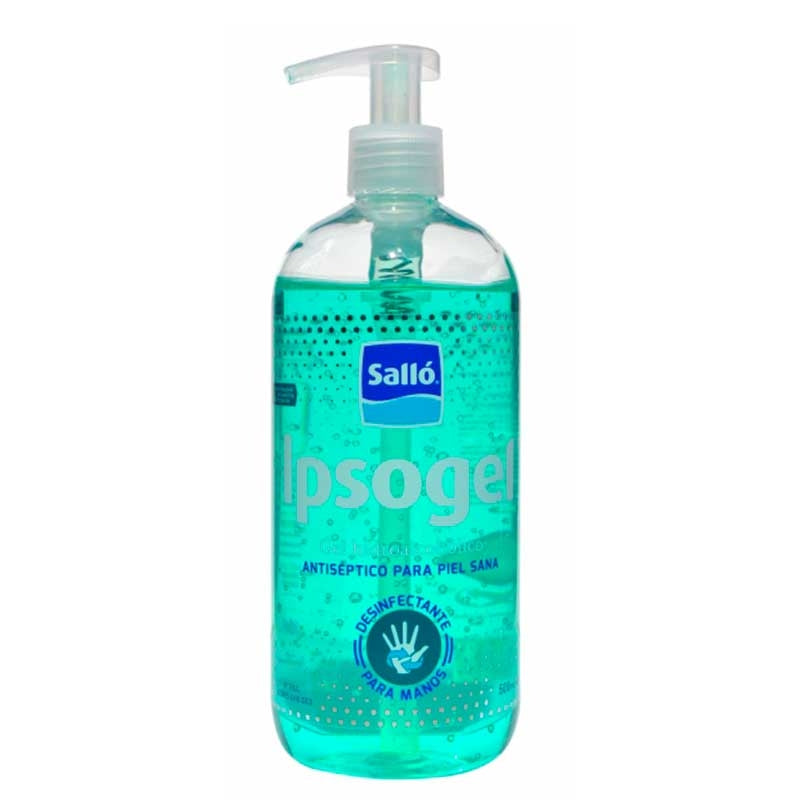 Limpiador Desinfección Manos Antiséptico Gel 500ml. — Salló