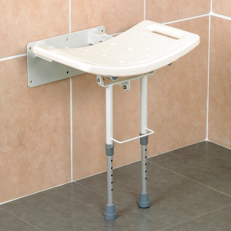 Asiento abatible con patas