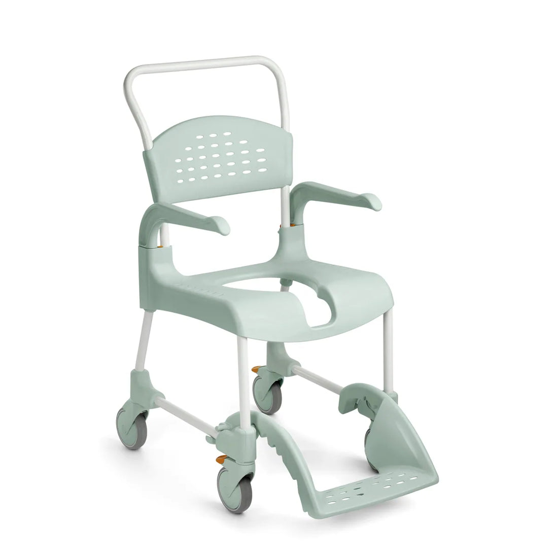 Silla de ducha y wc CLEAN, con abertura delantera
