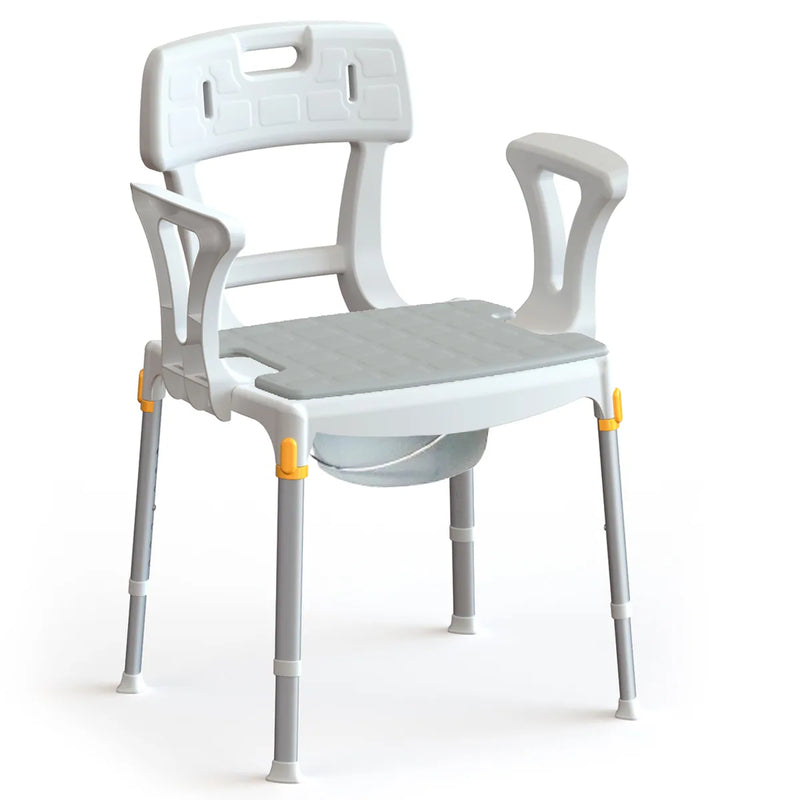 Silla con inodoro PORTOFINO 3 en 1