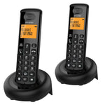 Alcatel E160 Duo pack 2 inalámbricos DECT con base de carga