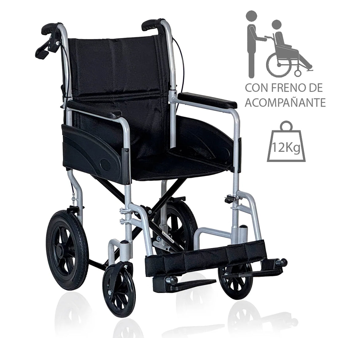 Silla de ruedas aluminio MINI TRANSFER