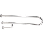 Asidero de Seguridad, Doble U, Acero Inoxidable