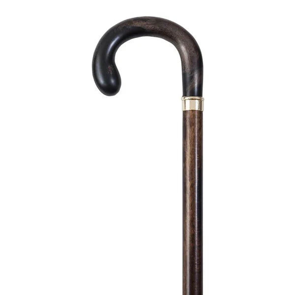 Baston de Haya Marron, Puño Expan, con Goma