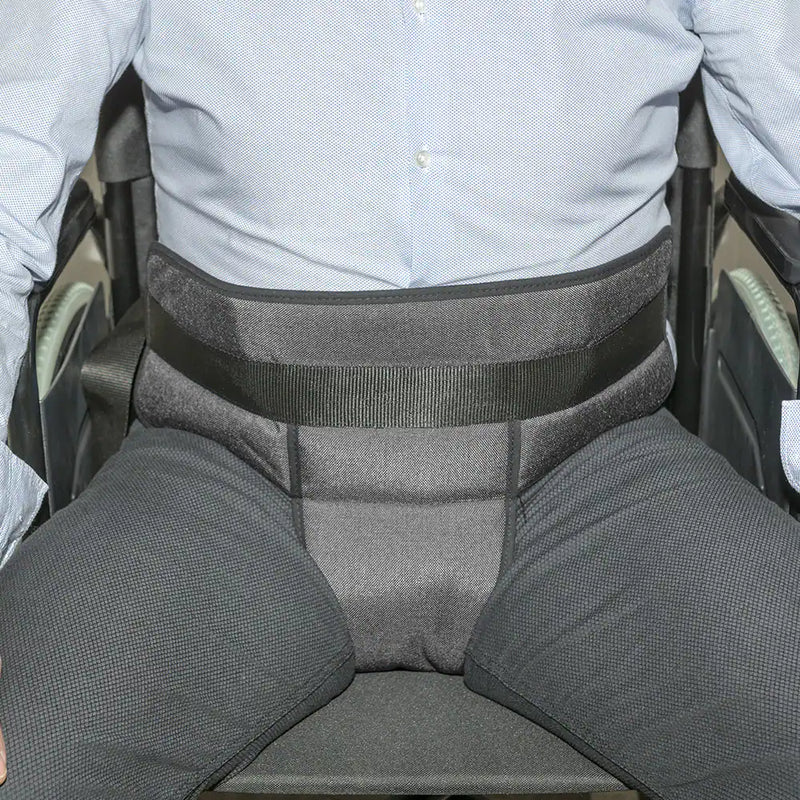 Cinturon de Seguridad Perineal para Silla de Ruedas