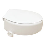 Elevador Wc Tacto Blando con Tapa y Fijacion, Blanco