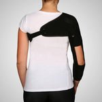 Ortesis braquial de hombro con soporte y cinchas de ajuste