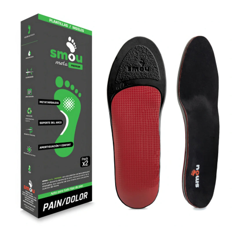 Plantilla metatarsal con arco Meta Premium Smou