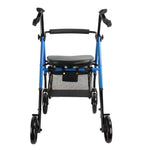 Rollator Alum. con Asiento Regulable en Altura (azul)