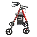 Rollator Alum. con Asiento Regulable en Altura (rojo)