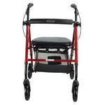 Rollator Alum. con Asiento Regulable en Altura (rojo)