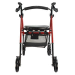 Rollator Alum. con Asiento Regulable en Altura (rojo)