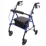 Rollator Alum. con Frenos y Asiento Regulable (azul)