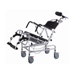 Silla de Ducha Basculante con Ruedas E Inodoro