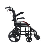 Silla de Ruedas Alu Trans Brz Abatibles