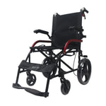 Silla de Ruedas Alu Trans Brz Abatibles