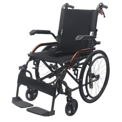 Silla de Ruedas Alum. Autoprop. Brazos Abatibles
