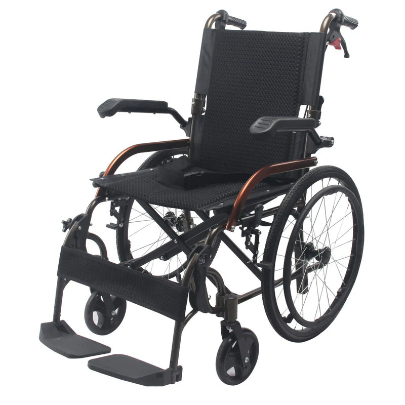 Silla de Ruedas Alum. Autoprop. Brazos Abatibles