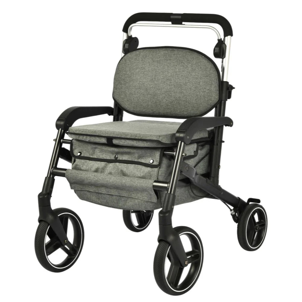 Urban Rollator Alum. Basket con Asiento