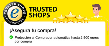 Compra garantizada con el seguro automático de Trusted Shops y BienestarSenior.com