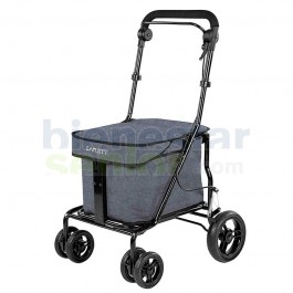  SYALEO Carro de la compra portátil de 6 ruedas con asiento para  ancianos 35L portátil plegable carrito de compras remolque con bolsa de  compras impermeable para comestibles Carro de la compra 