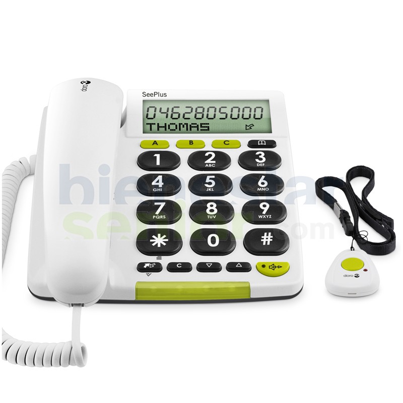 Doro HearPlus 314ci - Teléfono Parlante con Mando