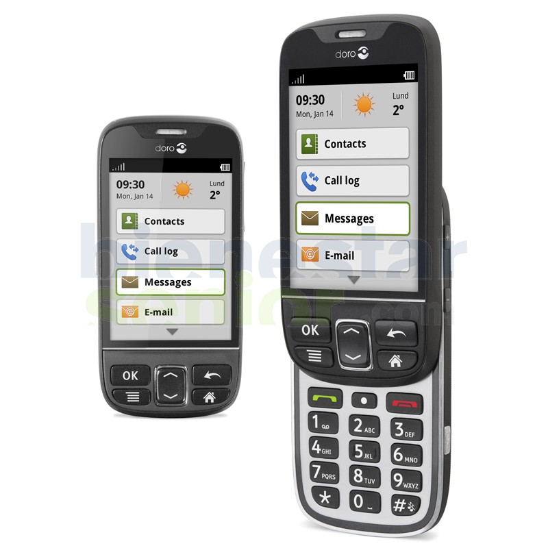 Doro PhoneEasy 740: el smartphone ideal para adultos mayores #MWC2012