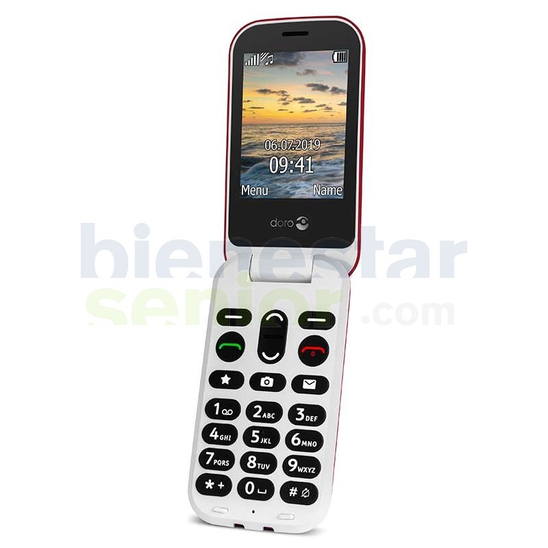 Doro 6040 - Teléfono móvil con tapa