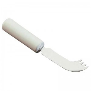 Cuchillo-Tenedor Ergonómico Grueso Versátil