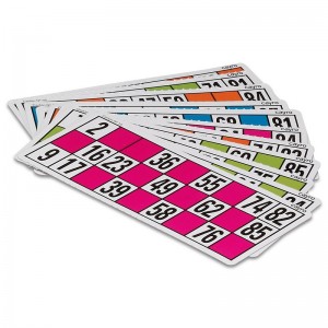 Cartones para Lotería / Bingo Gran Tamaño