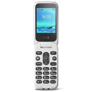 Doro 2880 - Teléfono móvil con tapa y doble pantalla