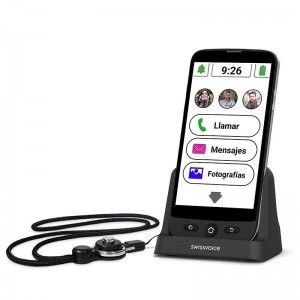 Teléfono Smartphone Fácil - Swissvoice S510-C