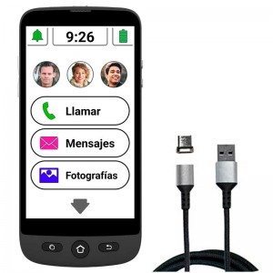 Teléfono Smartphone Fácil - Swissvoice S510-M