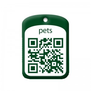 Placa Identificación Código QR para Mascotas