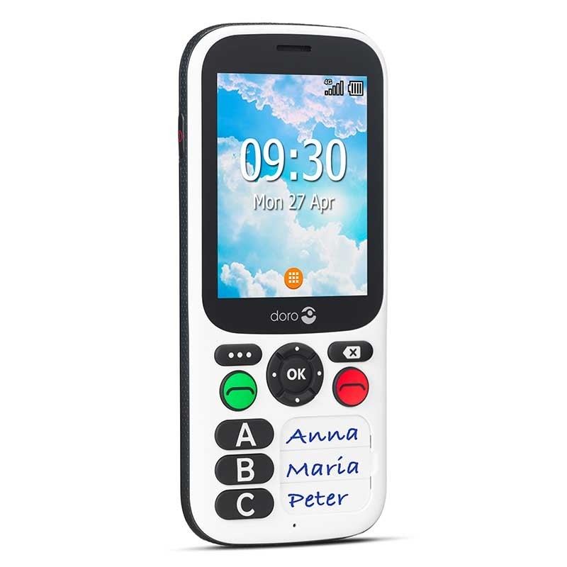 Doro Secure 780IUP - Teléfono Localización GPS 4G Detección Caídas