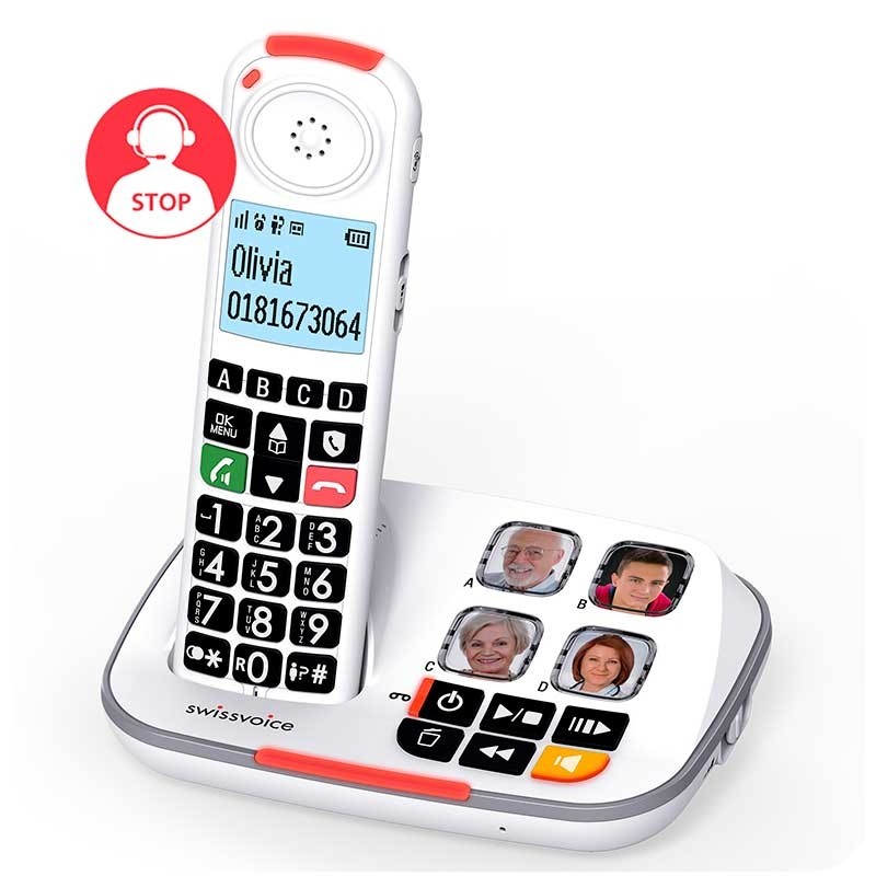 Telefono Inalambrico Base Fototeclas Xtra 2355, Productos para mayores